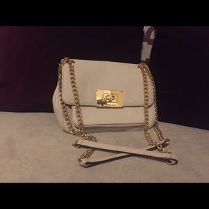 Cream Michael Kors Bag